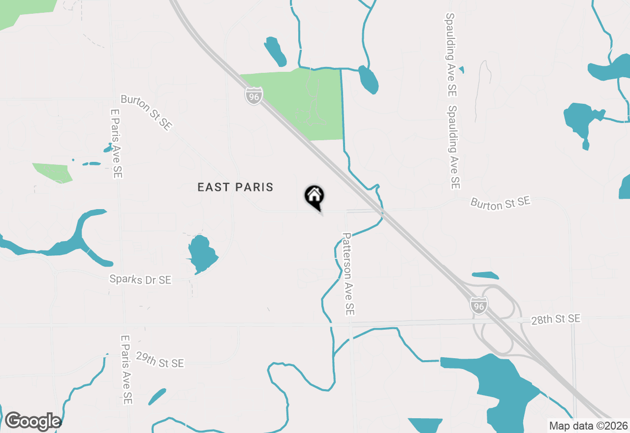 Map of 4690 Burton Street Se, Grand Rapids, MI 49546