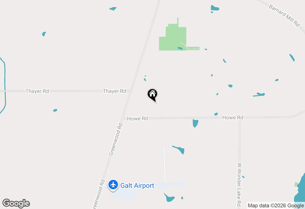 Map of 9114 Howe Road, Wonder Lake, IL 60097