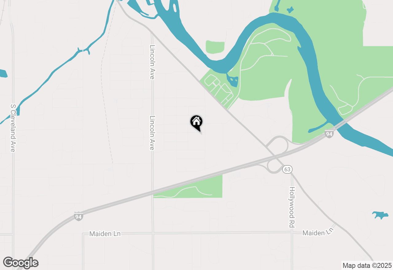 Map of 648 Miller Lane, St Joseph, MI 49085