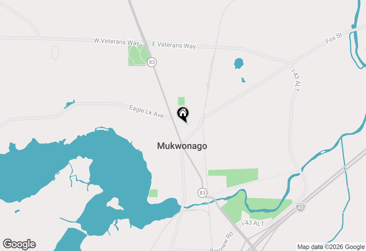 Map of 301 Pleasant St #303, Mukwonago, WI 53149