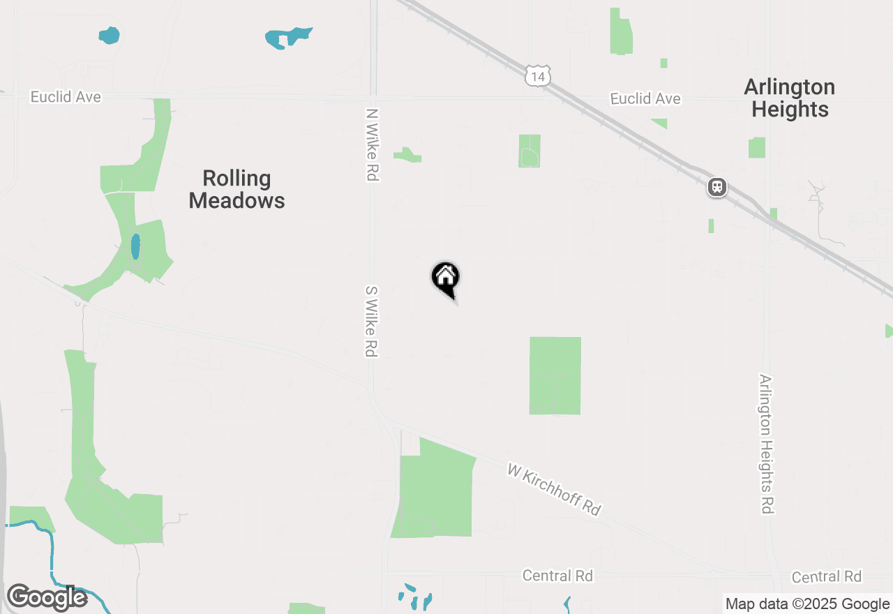 Map of 236 S Princeton Avenue, Arlington Heights, IL 60005