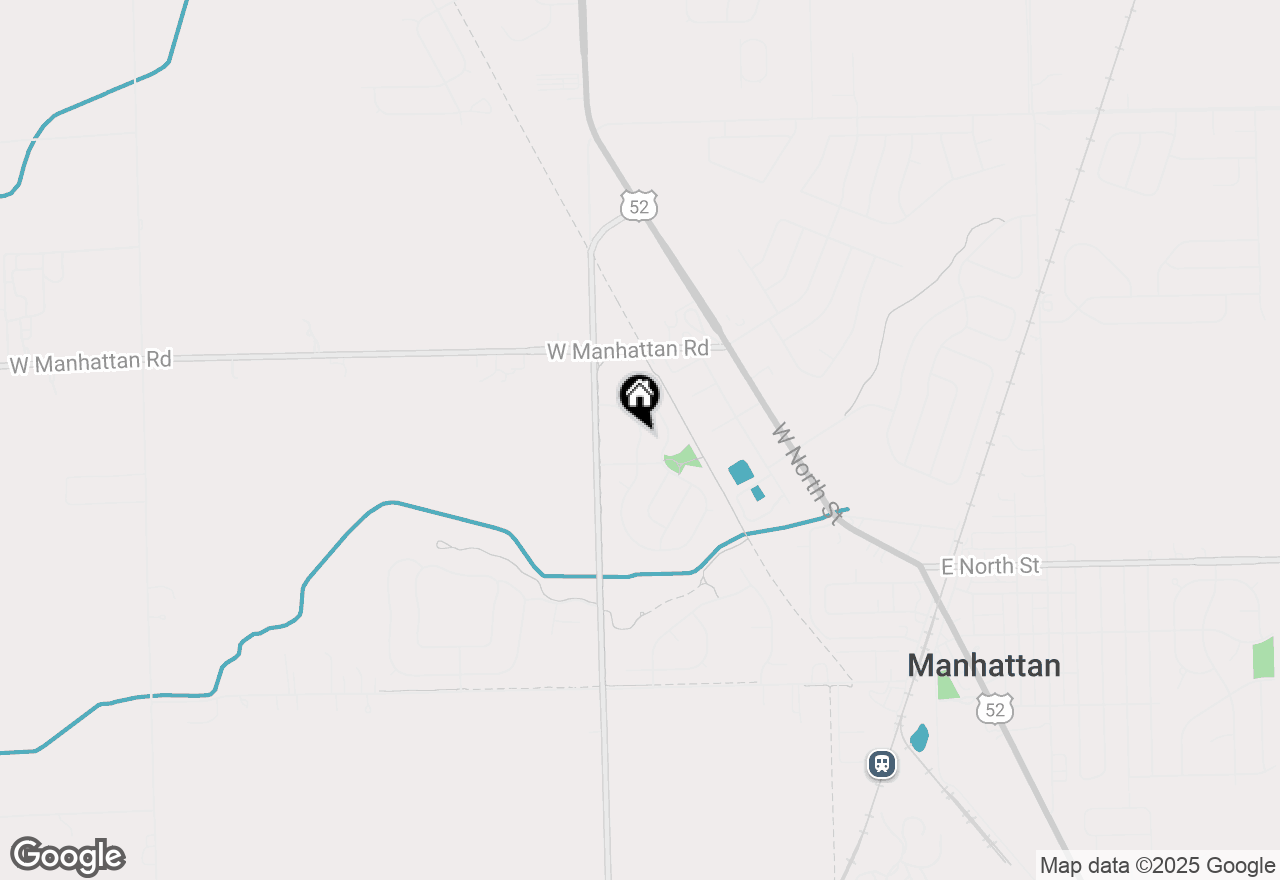 Map of 25246 Shannon Drive, Manhattan, IL 60442