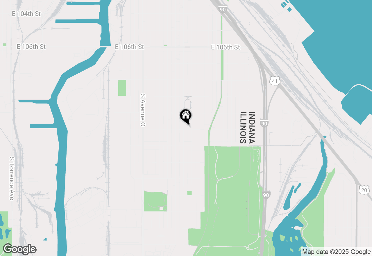 Map of 11057 S Avenue B, Chicago, IL 60617