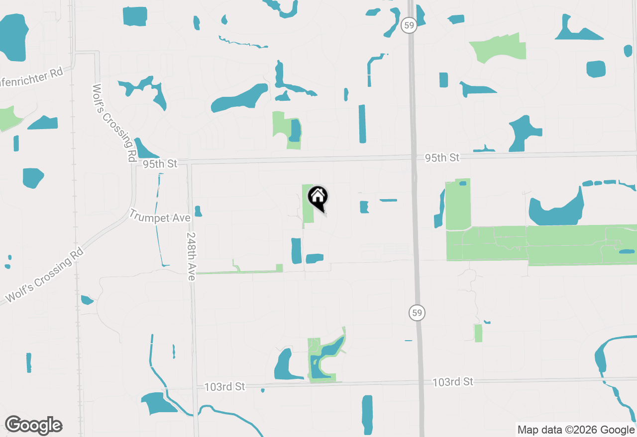 Map of 3412 Breitwieser Lane, Naperville, IL 60564