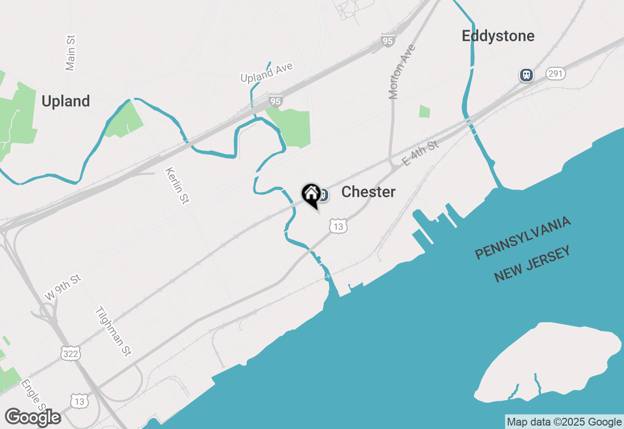 Map of 16-18 W 5th Street, Chester, PA 19013