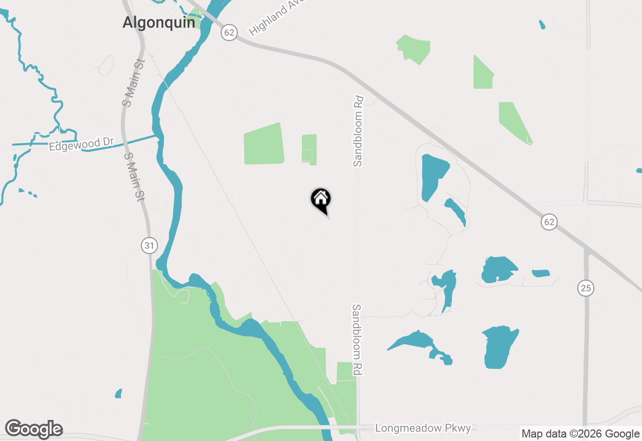 Map of 1116 Riverwood Drive, Algonquin, IL 60102