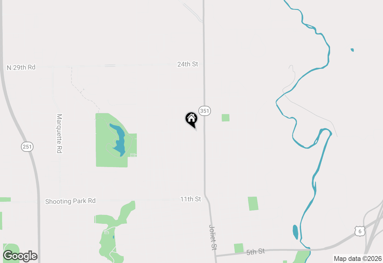 Map of 625 Oconor Avenue, Lasalle, IL 61301