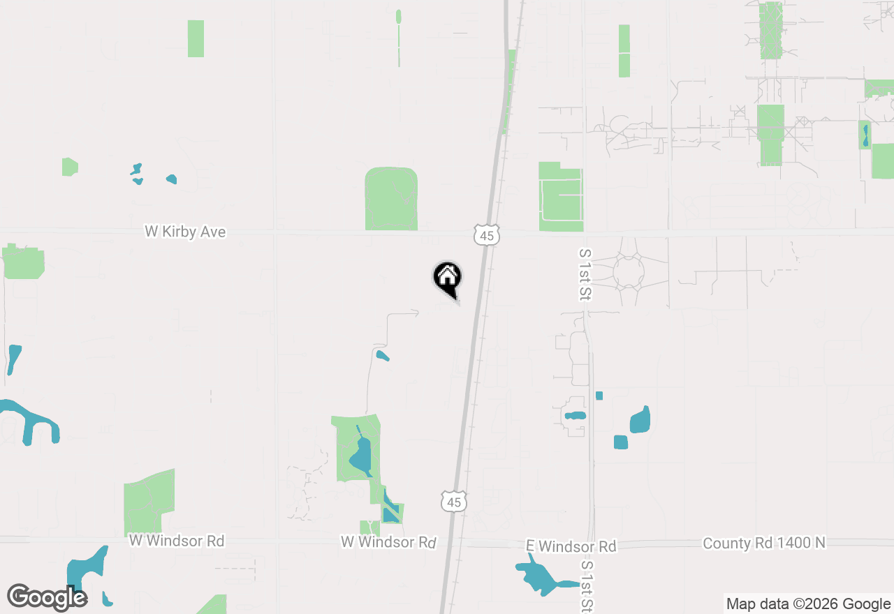 Map of 1713 S State Street, Champaign, IL 61820