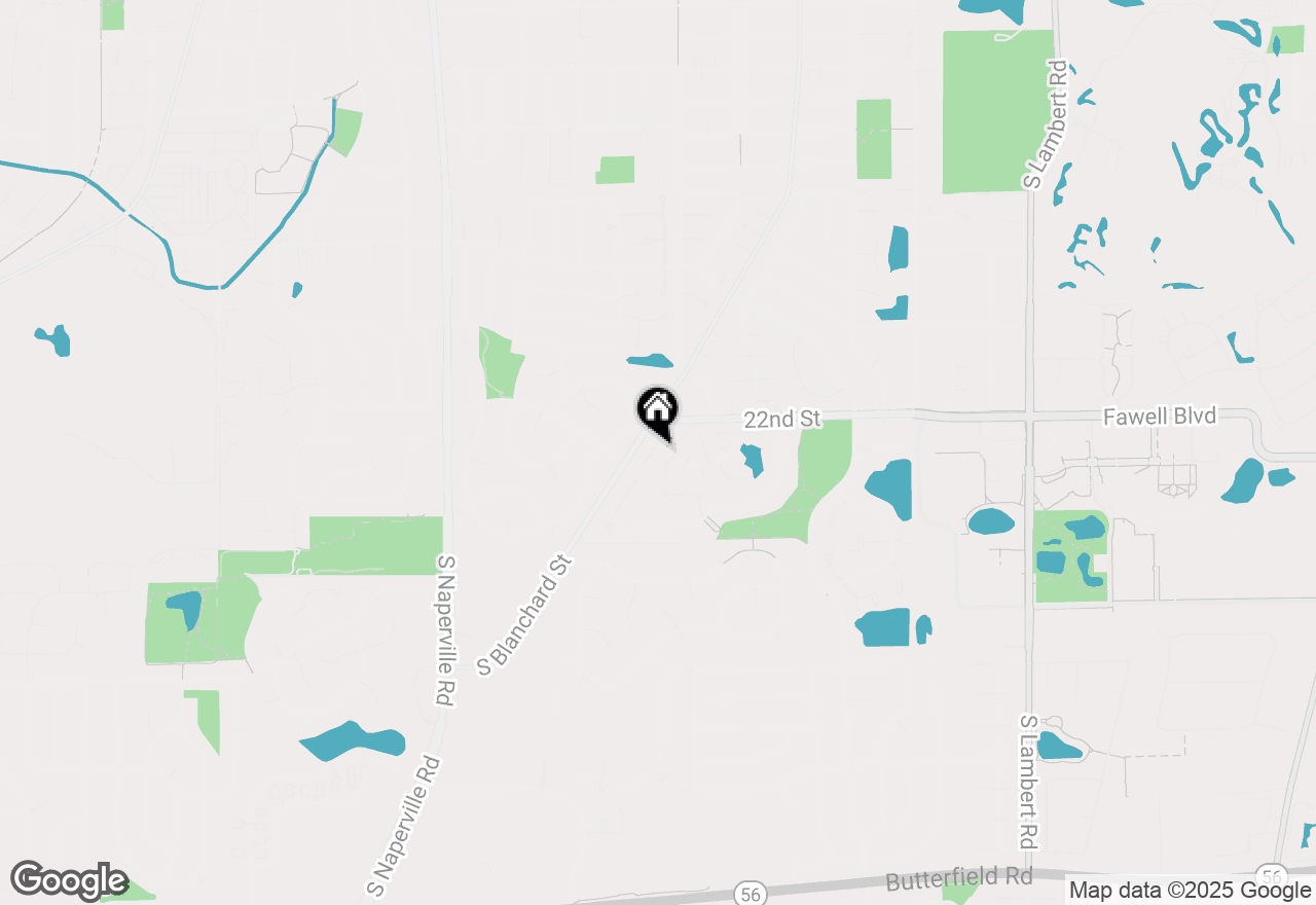 Map of 1671 Williamsburg Court #B, Wheaton, IL 60189