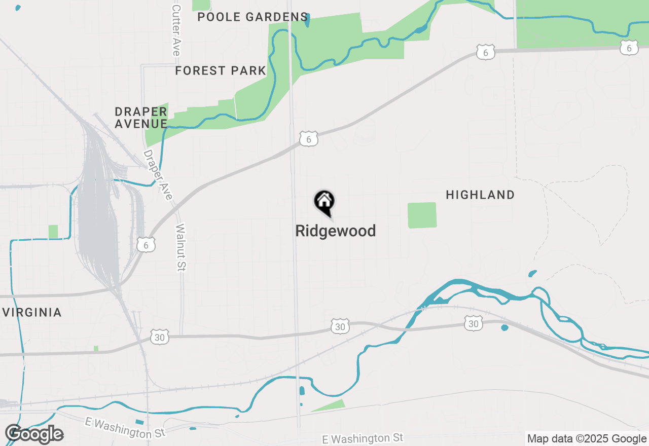Map of 534 Mohawk Street, Joliet, IL 60432