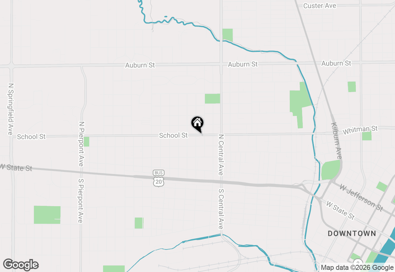Map of 425 Albert Avenue, Rockford, IL 61101