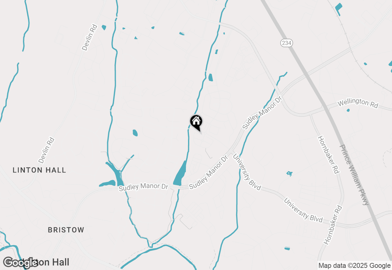 Map of 9078 Brewer Creek Place, Manassas, VA 20109