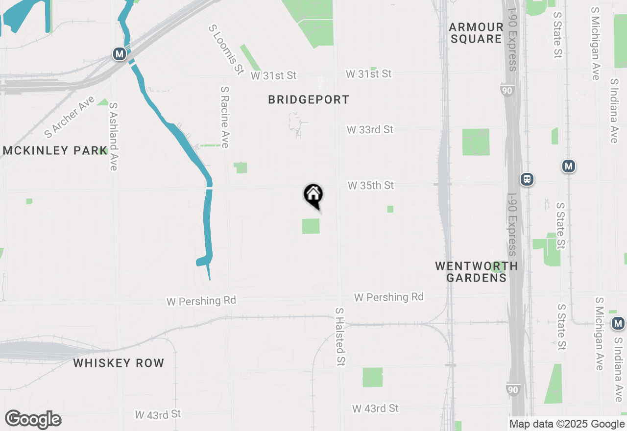 Map of 910 W 36th Street, Chicago, IL 60609