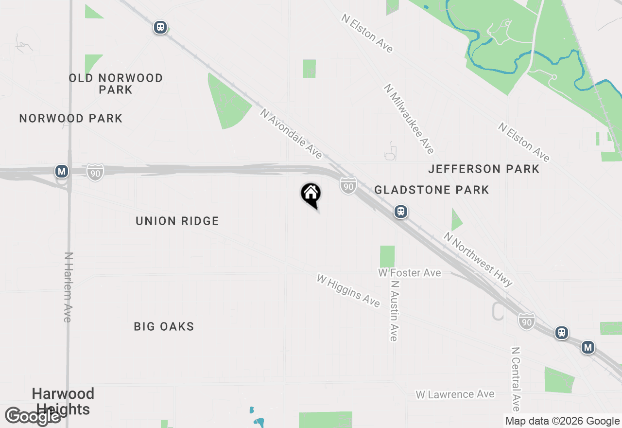 Map of 5402 N Mobile Avenue, Chicago, IL 60630