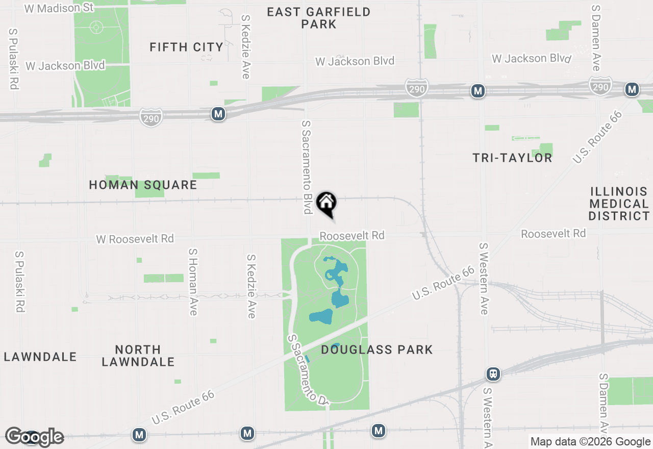 Map of 1141 S Richmond Street, Chicago, IL 60612