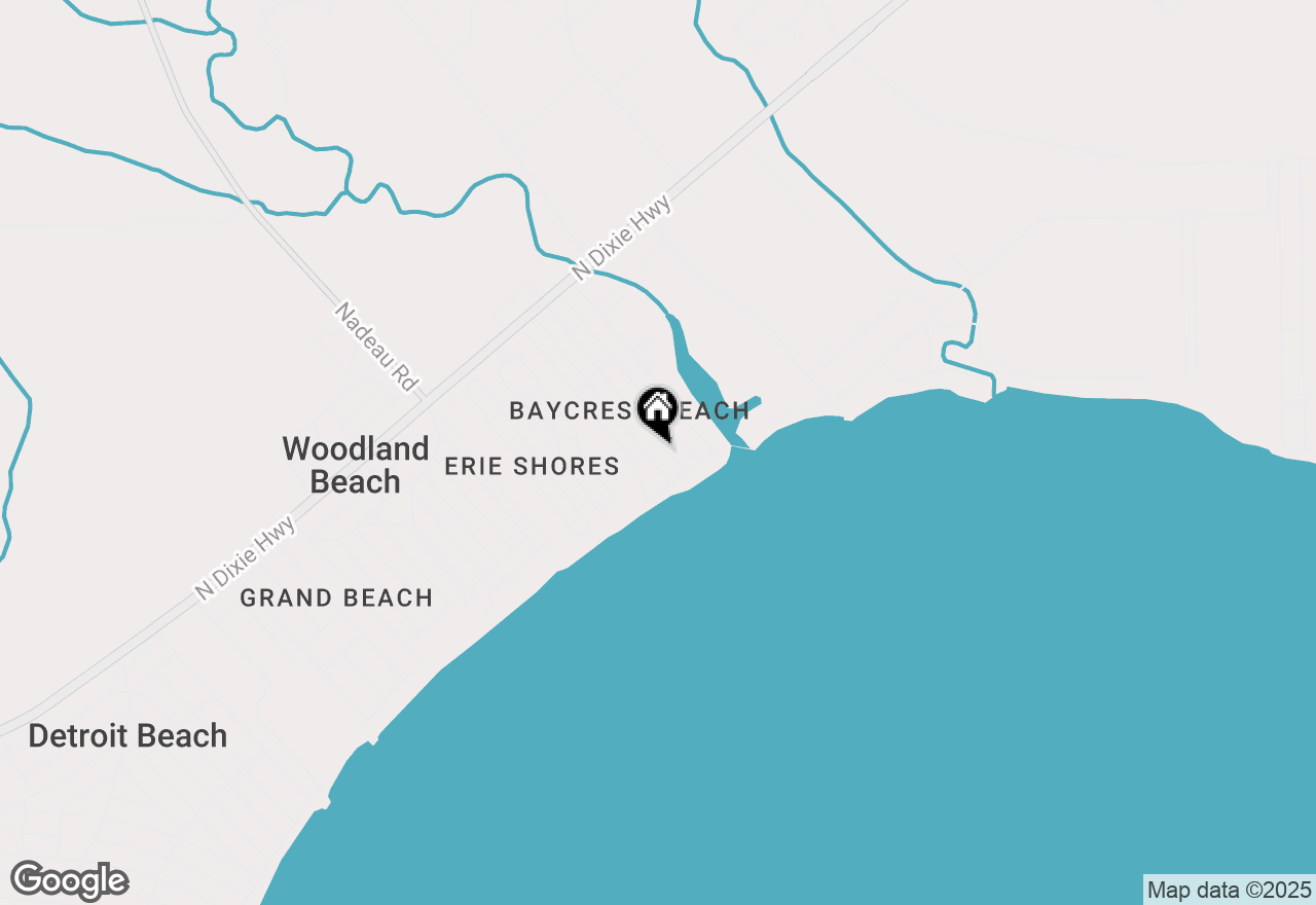 Map of 3620 Lakeview Avenue, Monroe, MI 48162