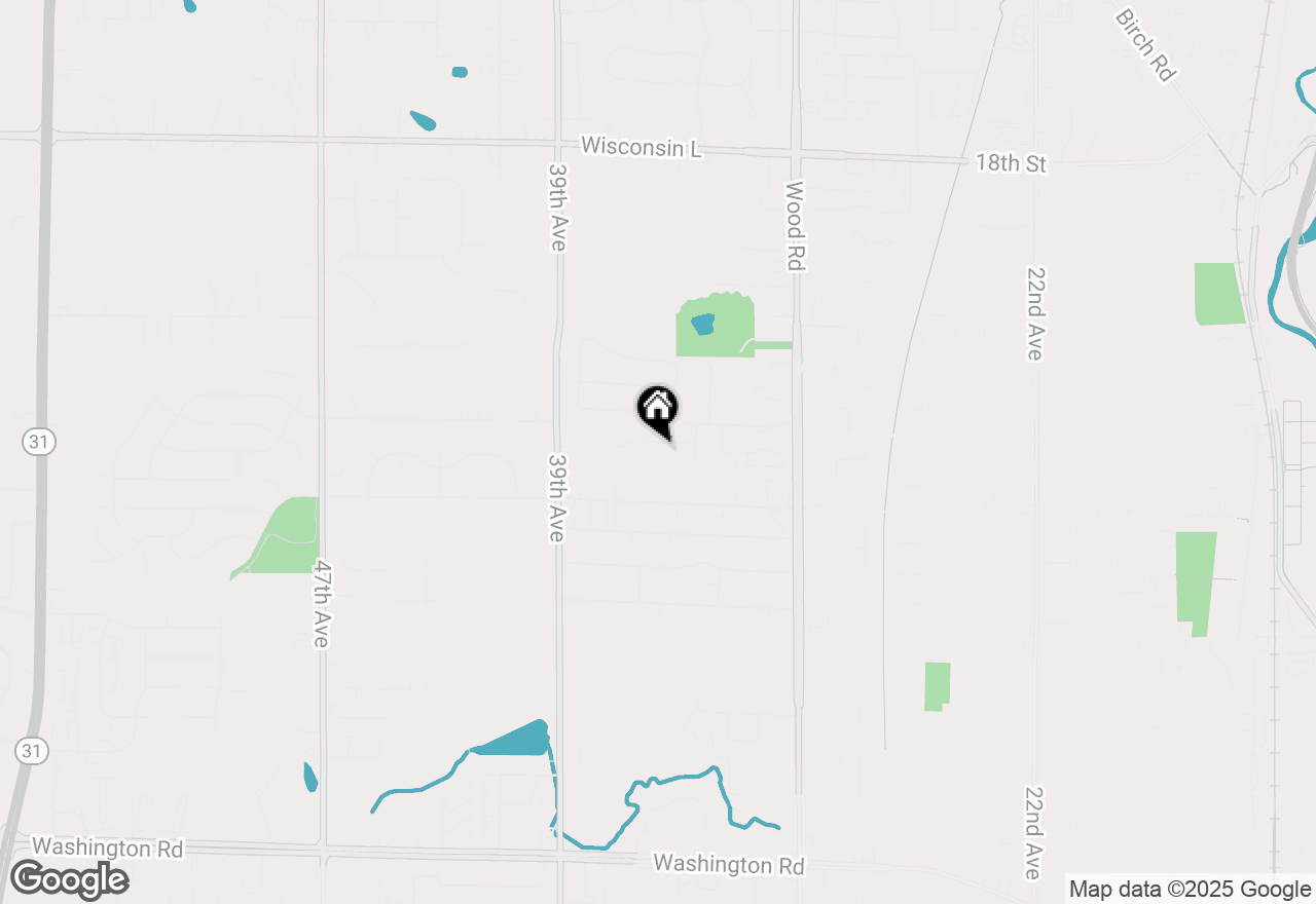 Map of 3519 25 St, Kenosha, WI 53144