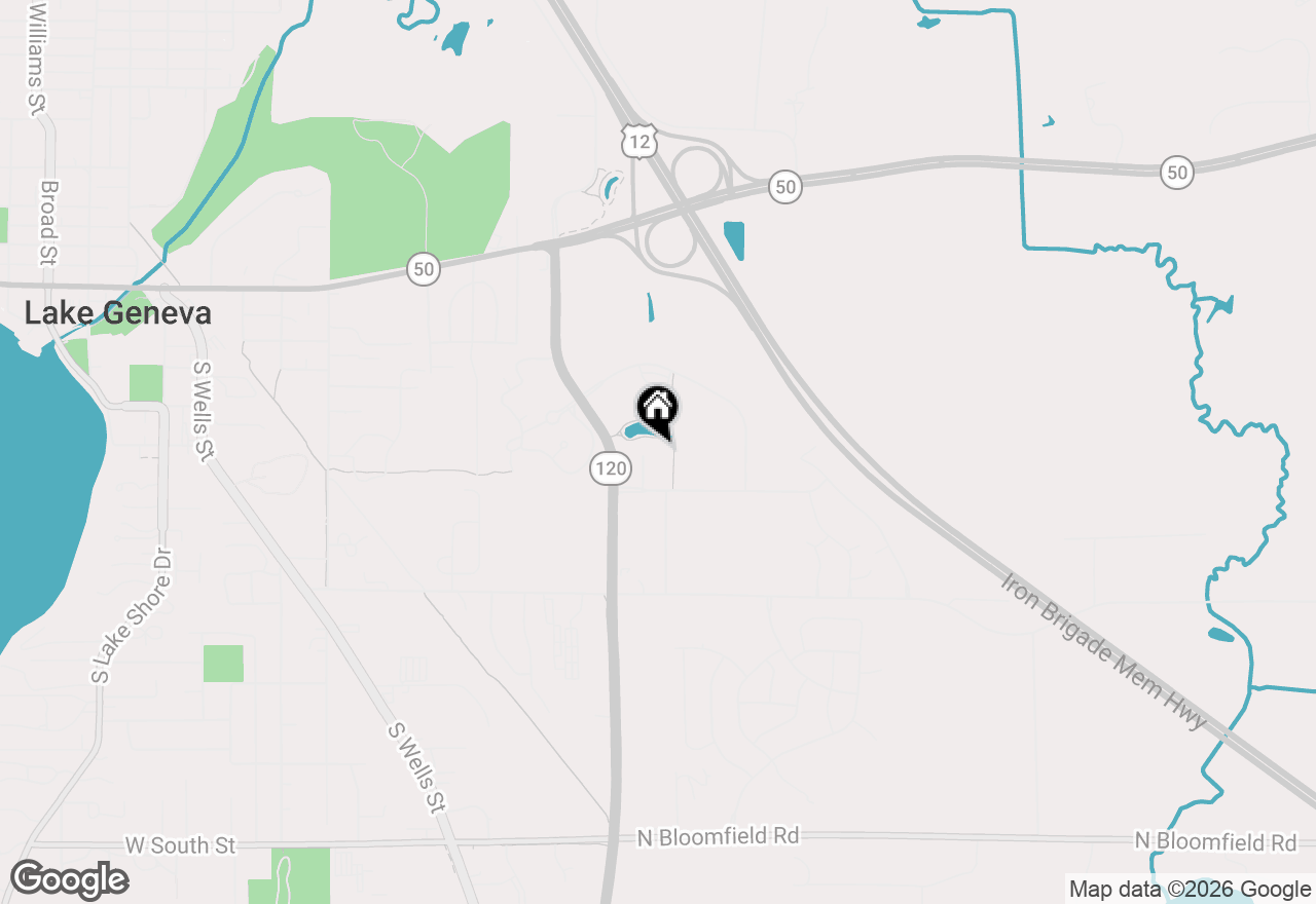 Map of 501 Commercial Ct, Lake Geneva, WI 53147