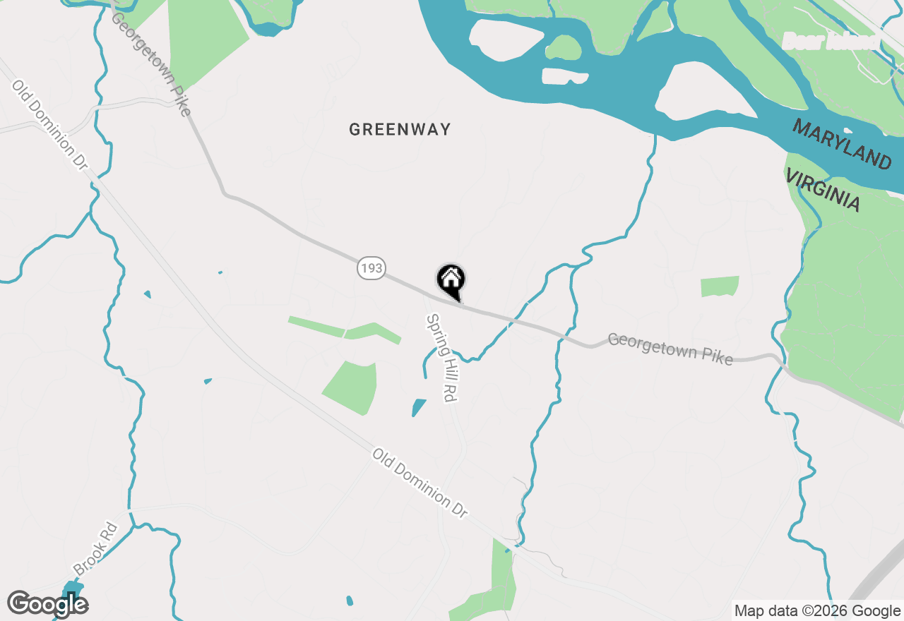 Map of 8111 Georgetown Pike, Mclean, VA 22102