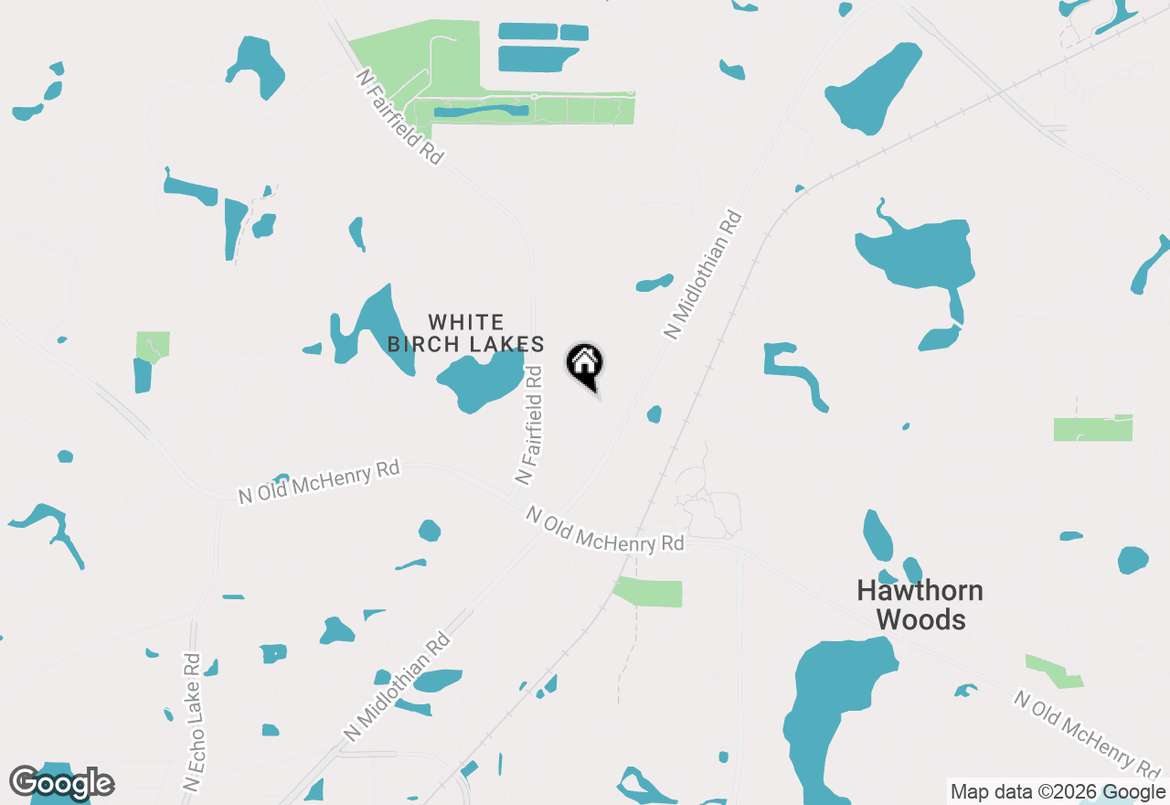 Map of 10 Nelson Lane, Hawthorn Woods, IL 60047