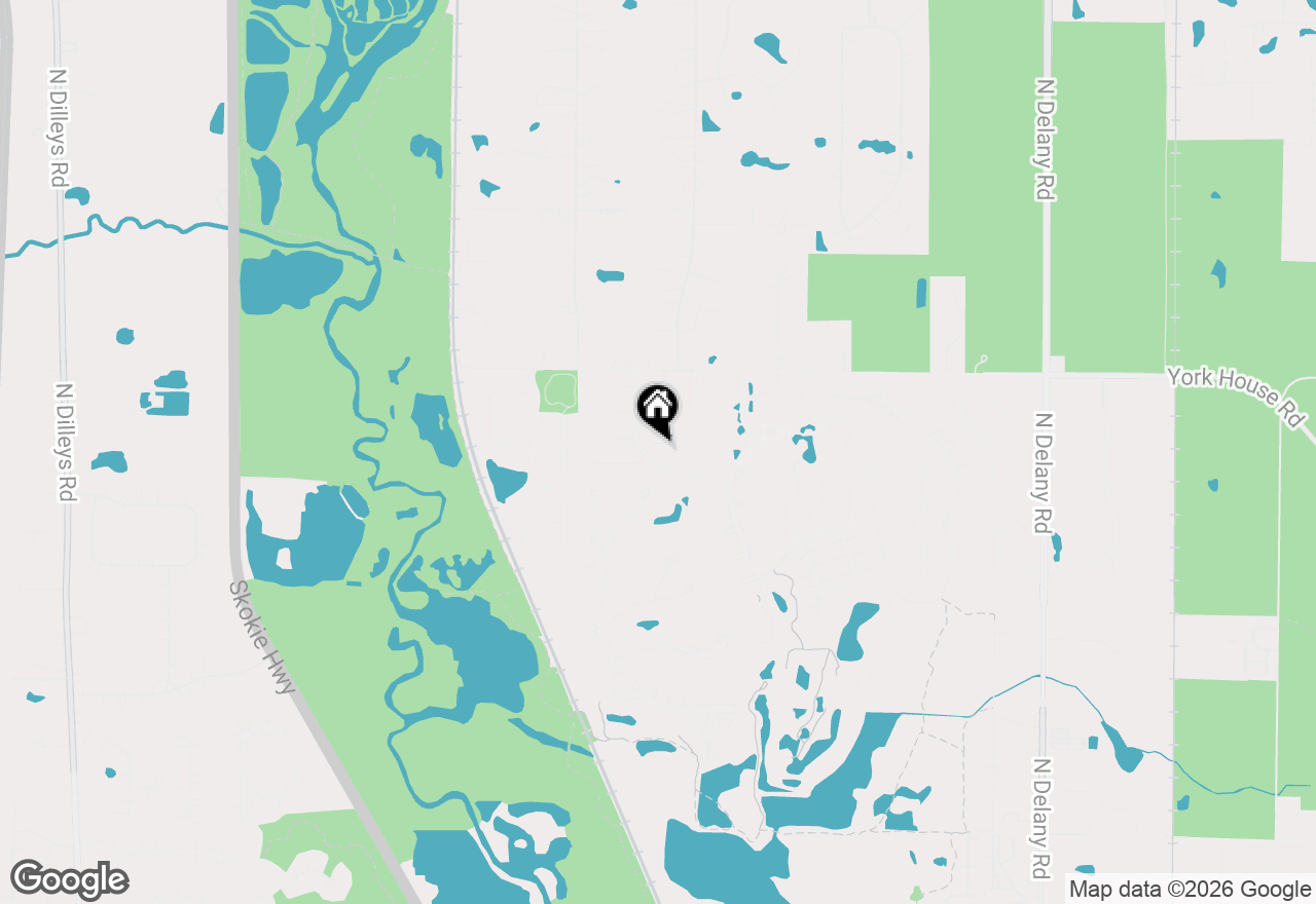 Map of 4759 Crest Court, Waukegan, IL 60087