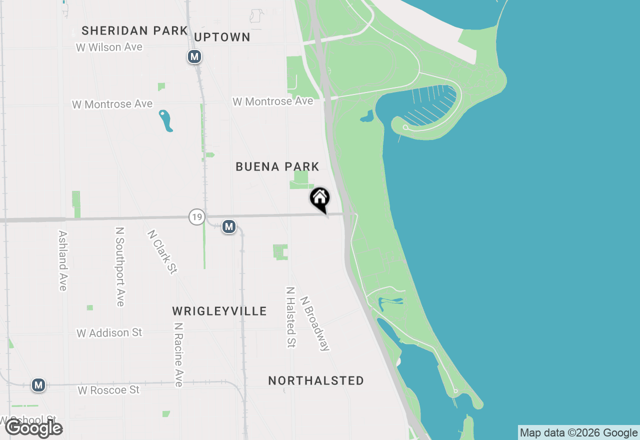 Map of 655 W Irving Park Road #3706, Chicago, IL 60613