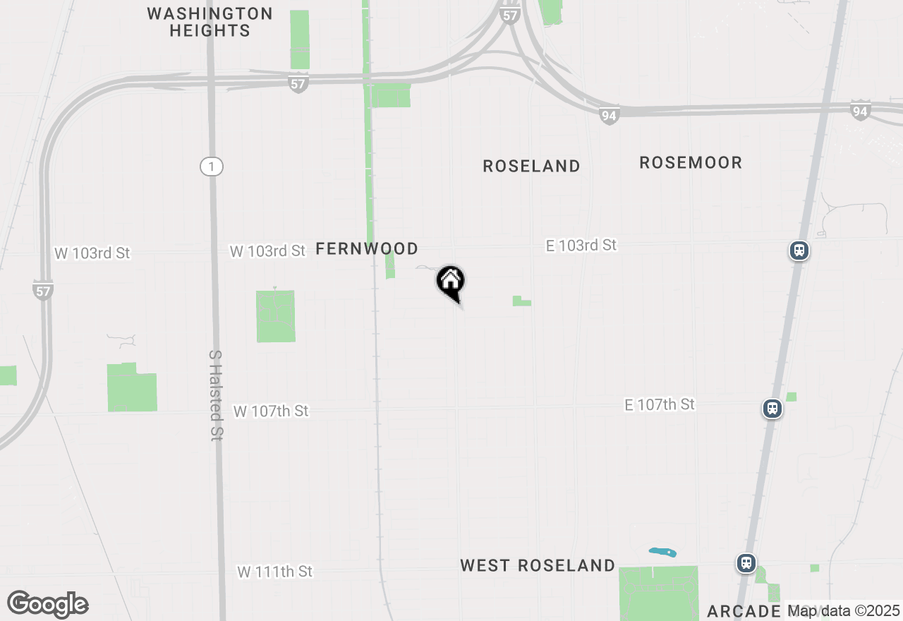 Map of 10434 S Wentworth Avenue #GARDEN, Chicago, IL 60628