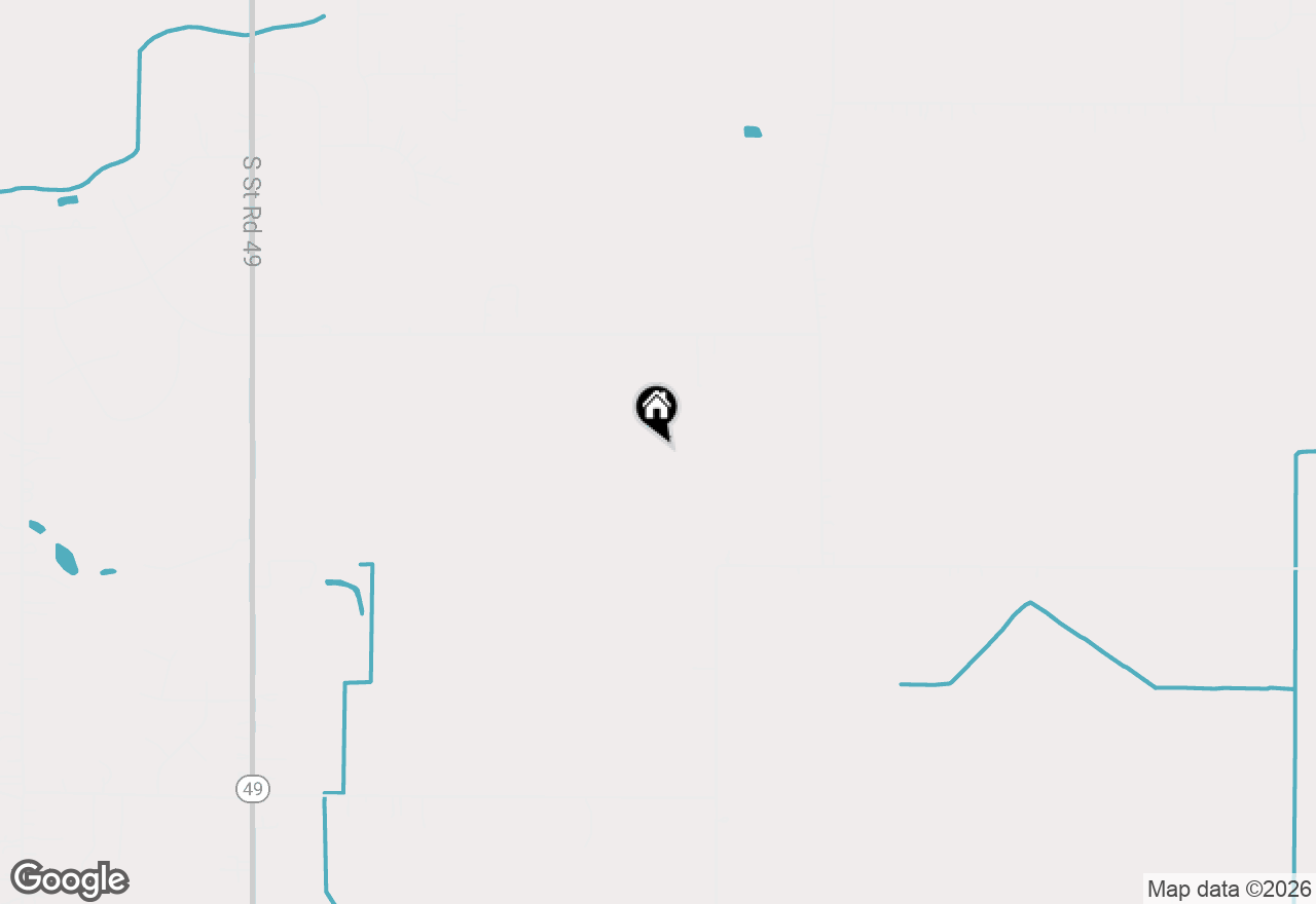 Map of 296 S 150 E, Valparaiso, IN 46383