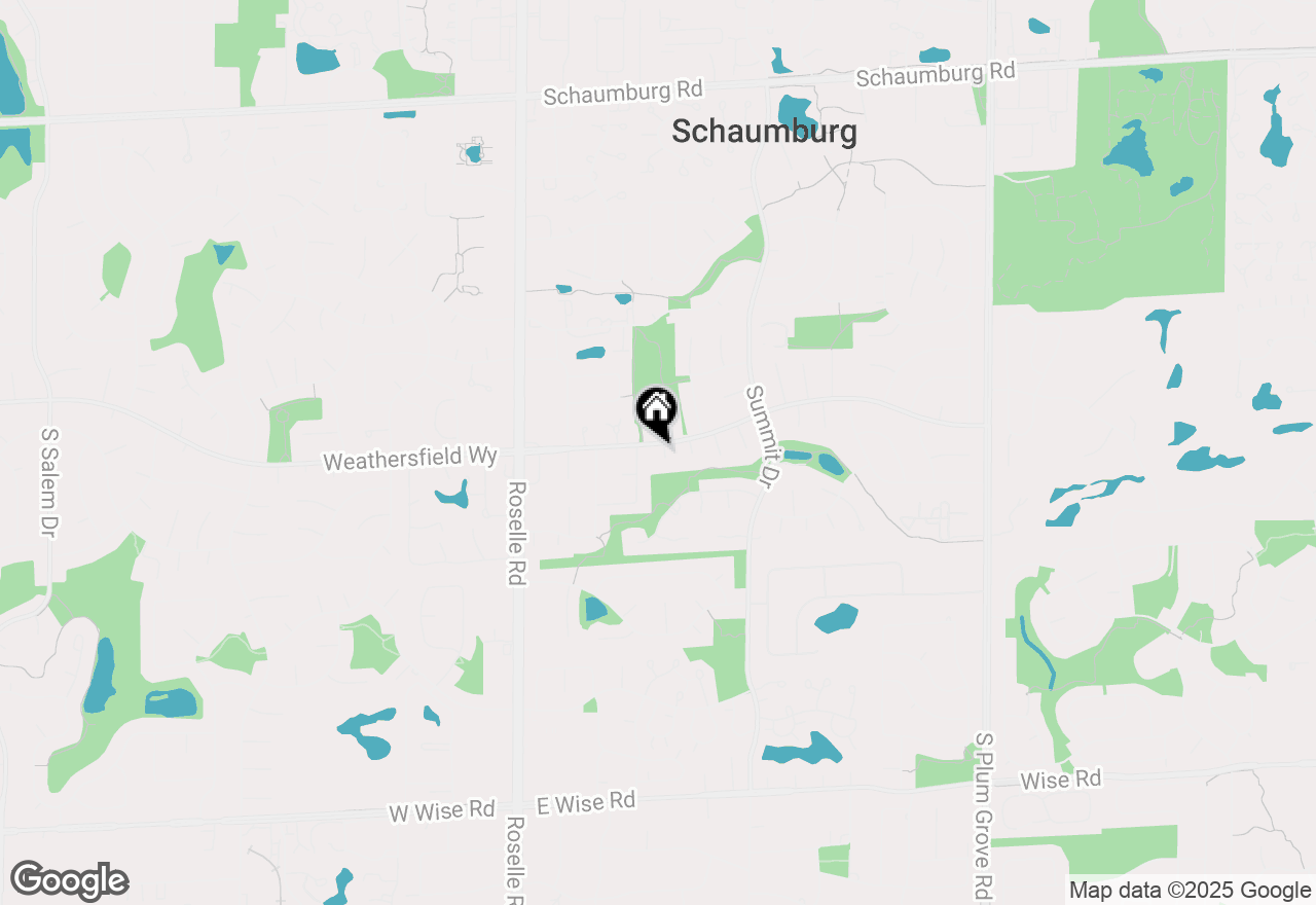 Map of 606 Deborah Court, Schaumburg, IL 60193