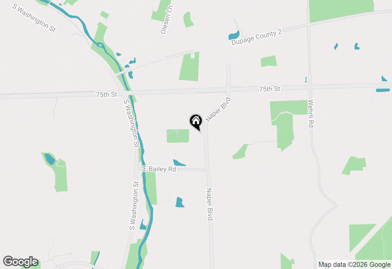 Map of 1449 Whitespire Court, Naperville, IL 60565