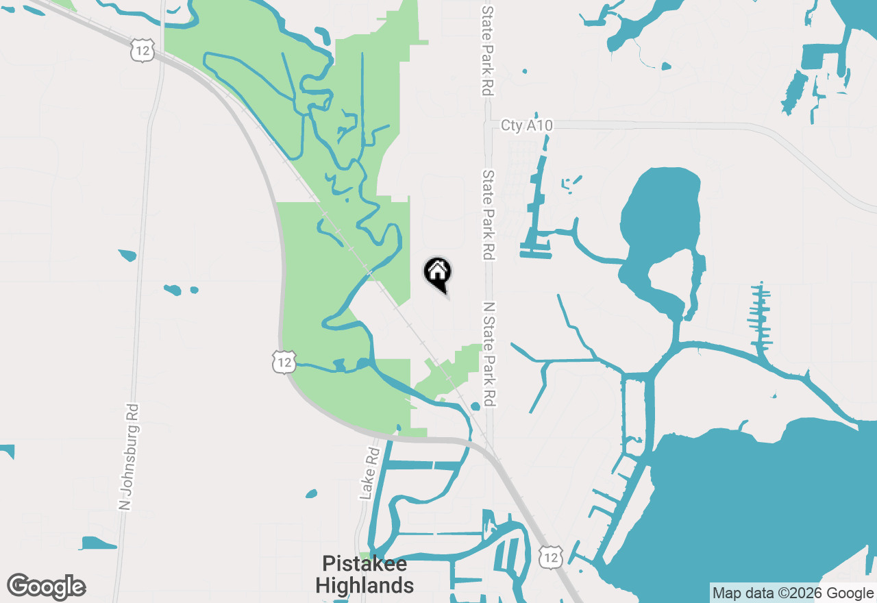 Map of 6506 Blaine Place, Spring Grove, IL 60081