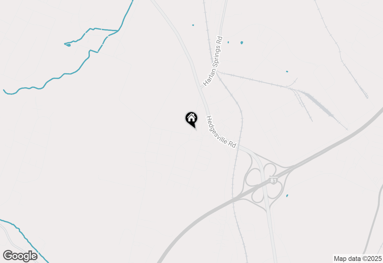 Map of 38 Call Court, Martinsburg, WV 25403