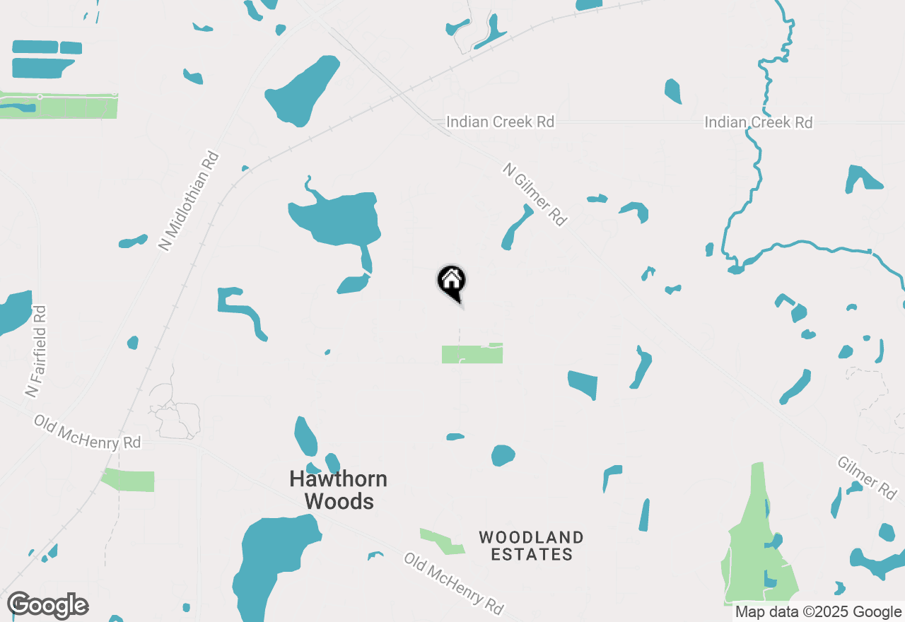 Map of 15 Highview Circle, Hawthorn Woods, IL 60047