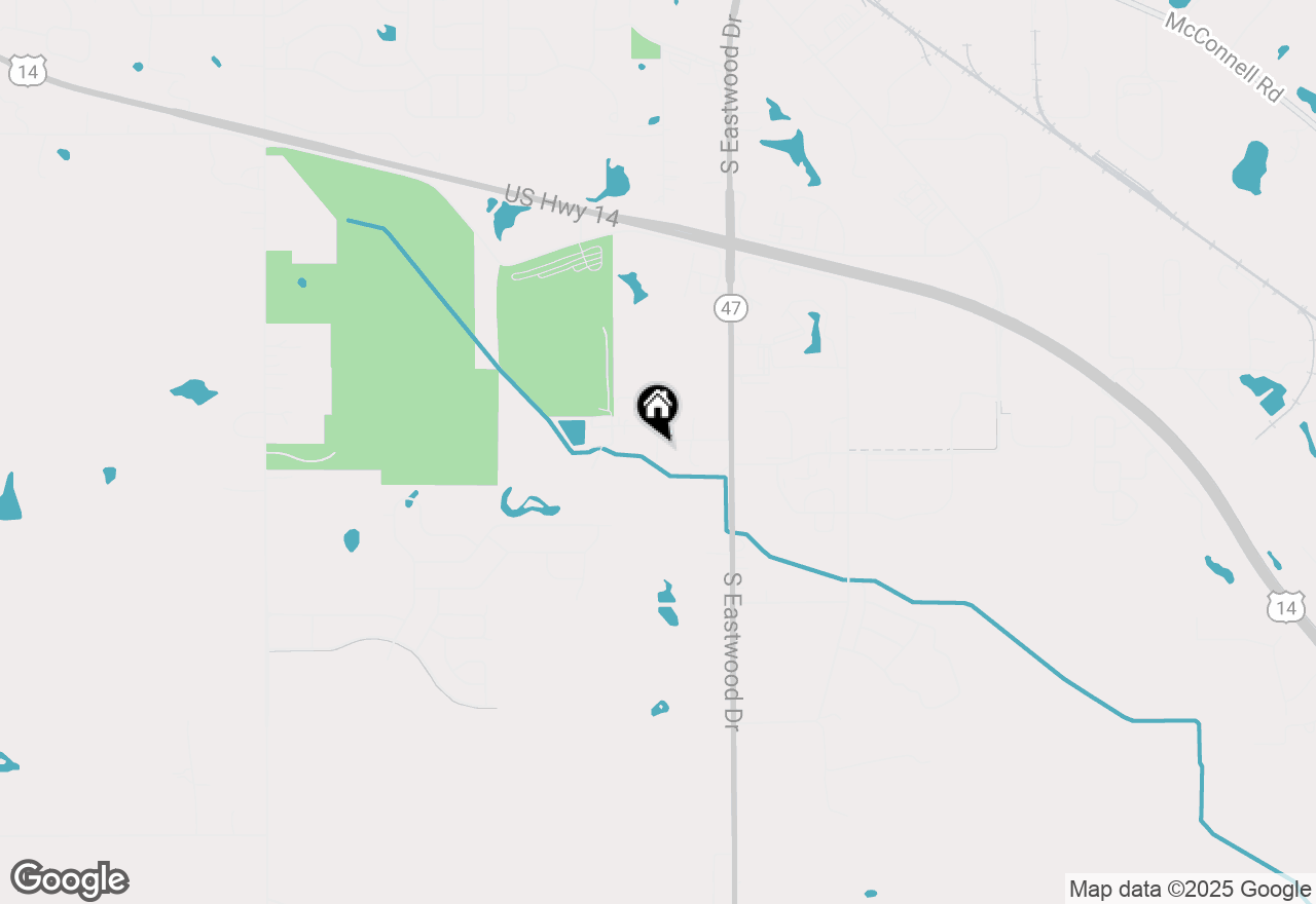 Map of 945 W Dieckman St, Woodstock, IL 60098