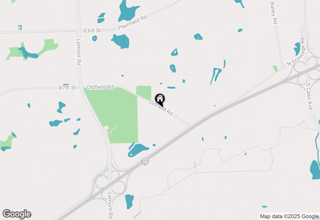 Map of 8901 Kilkenny Drive, Darien, IL 60561