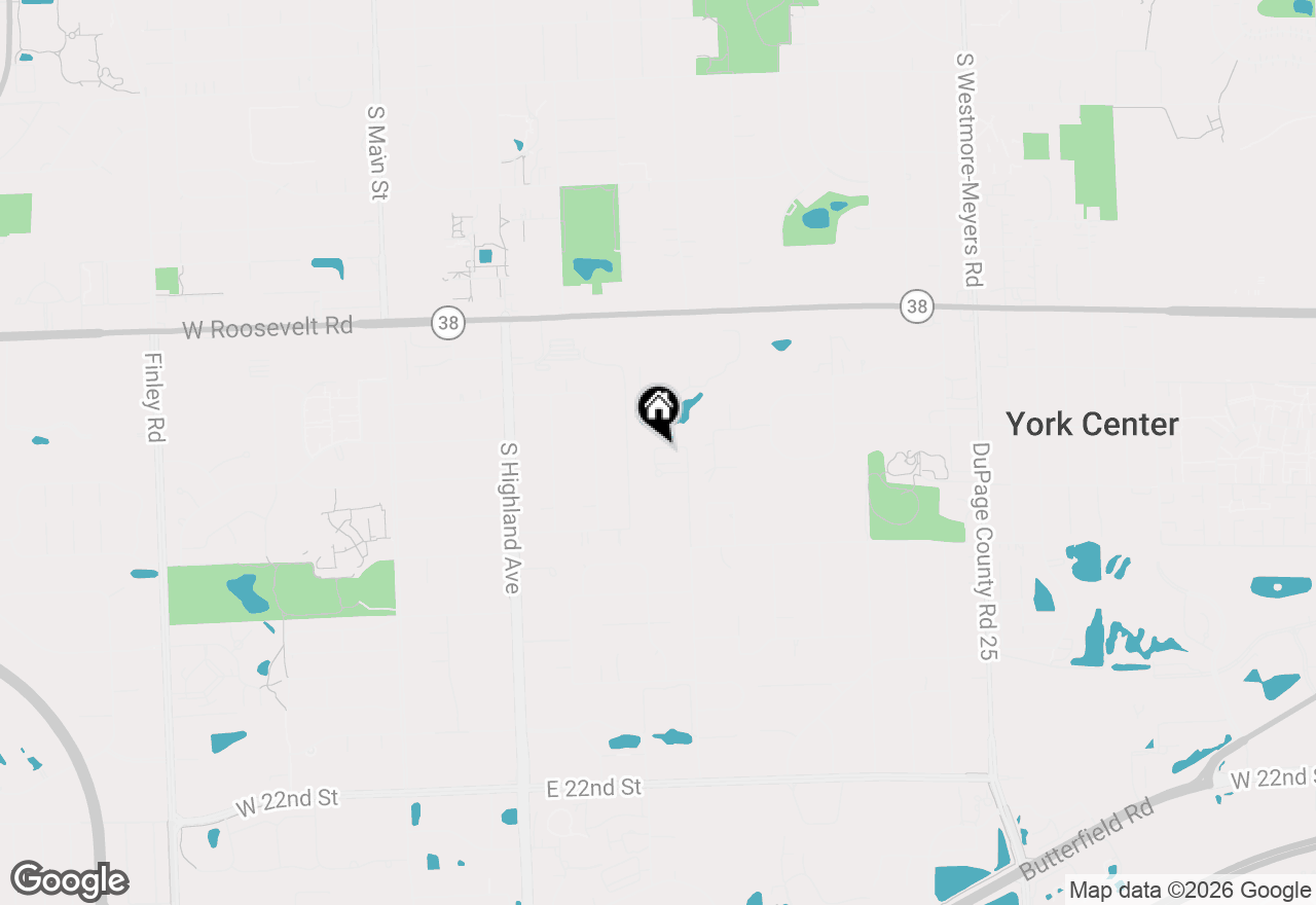 Map of 1401 S Fairfield Avenue, Lombard, IL 60148