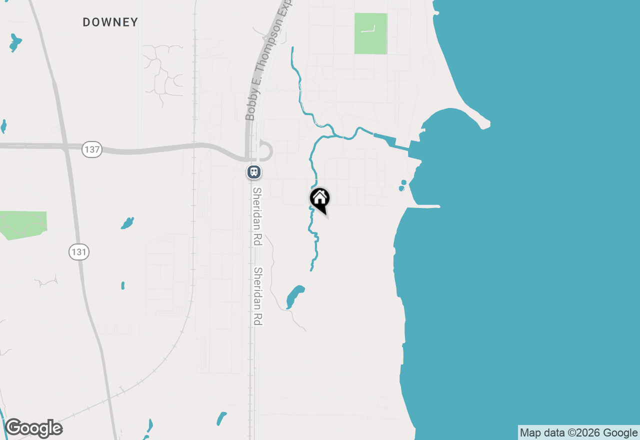 Map of 240 Shore Acres Circle, Lake Bluff, IL 60044