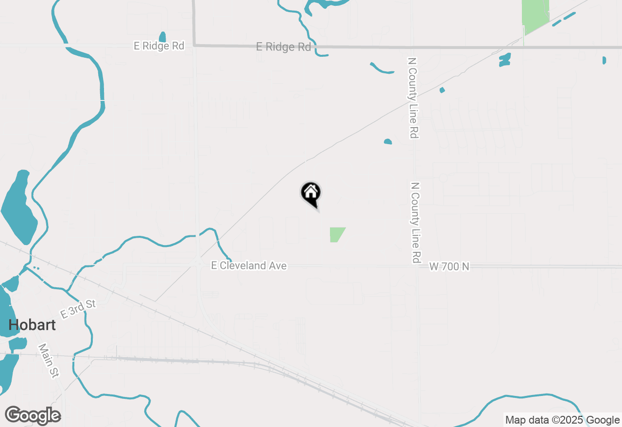 Map of 199 N Union Street, Hobart, IN 46342