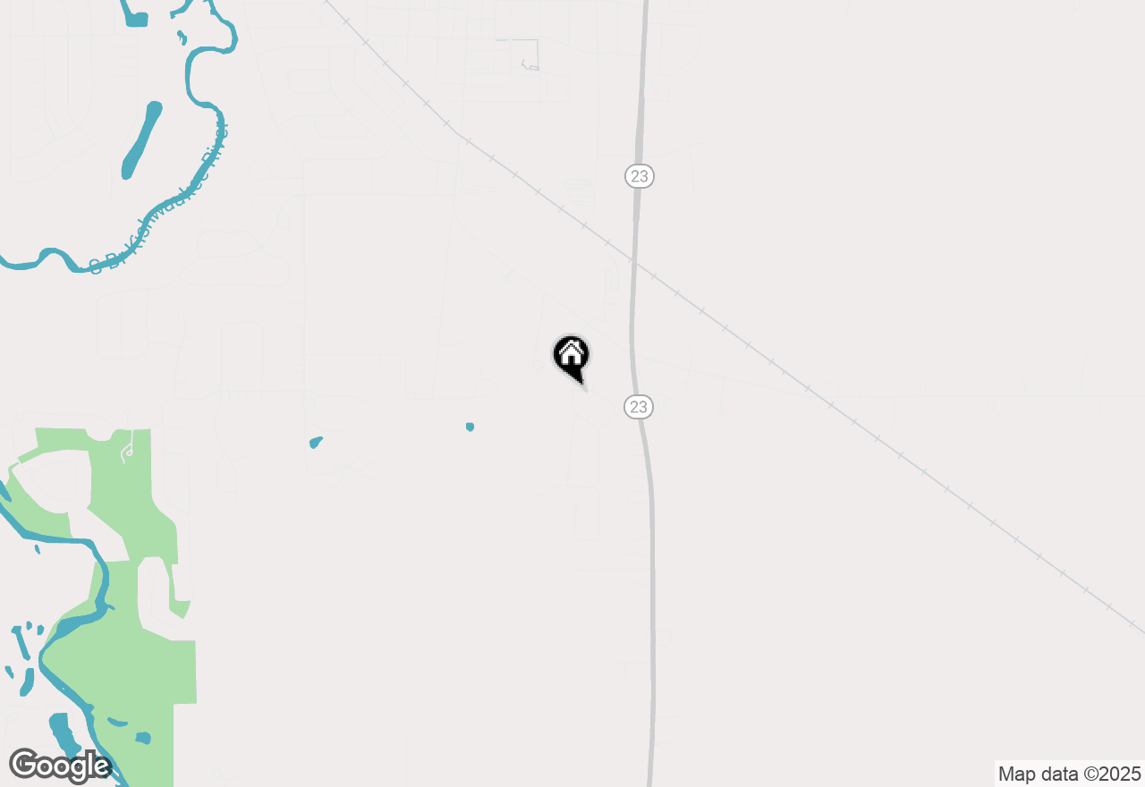 Map of 1105 Secretariat Drive, Genoa, IL 60135