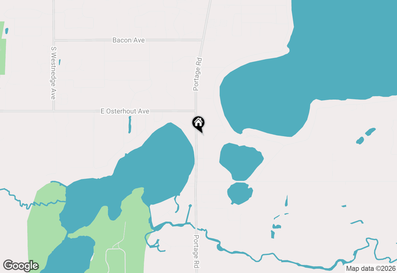 Map of 10637 Portage Road, Portage, MI 49002