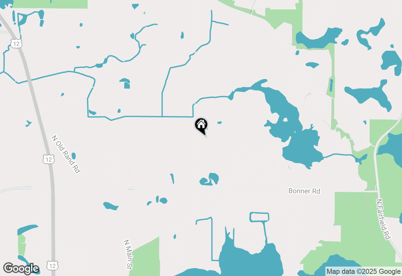 Map of 28855 N Garland Road, Wauconda, IL 60084