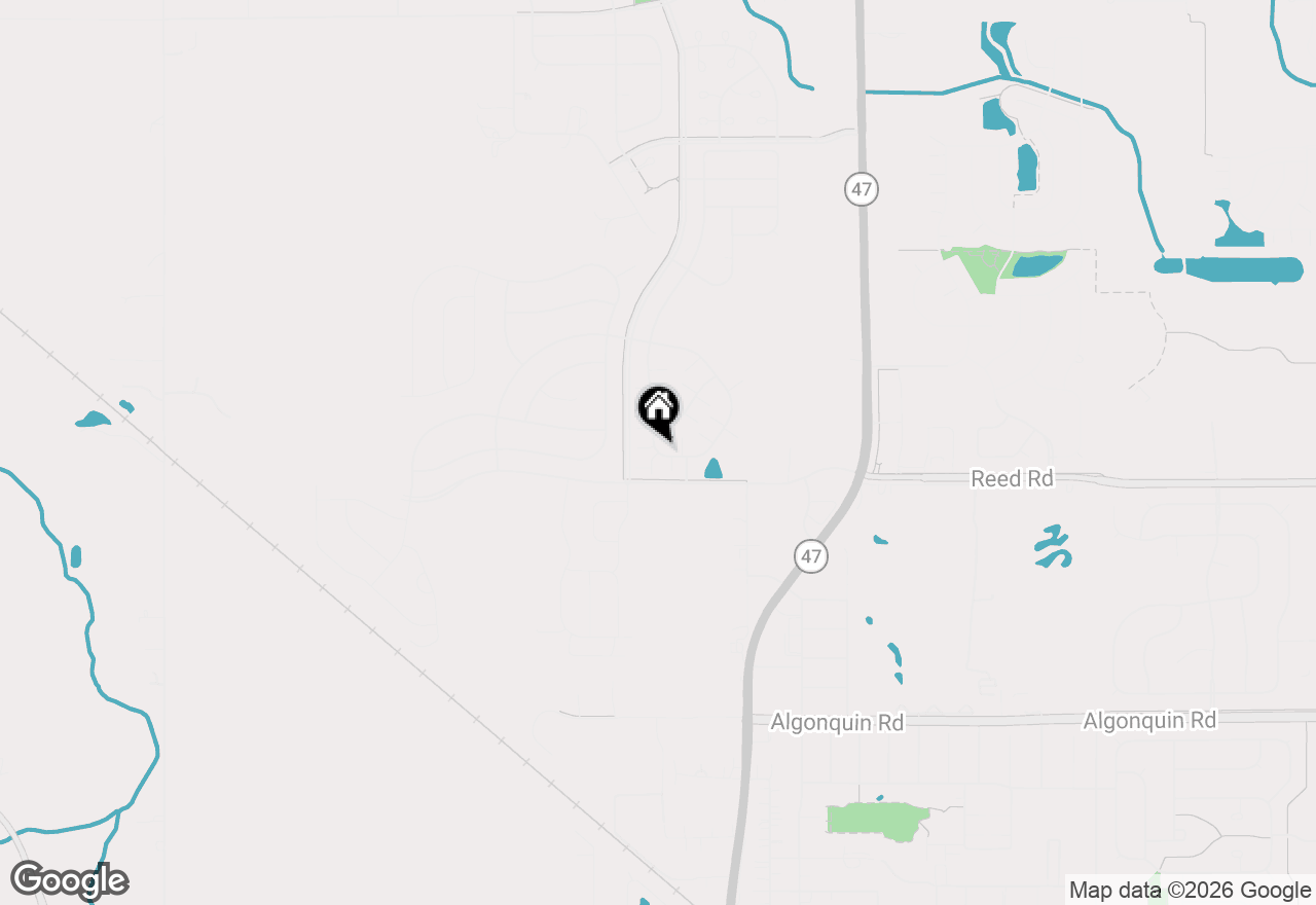 Map of 10009 Cummings Street, Huntley, IL 60142