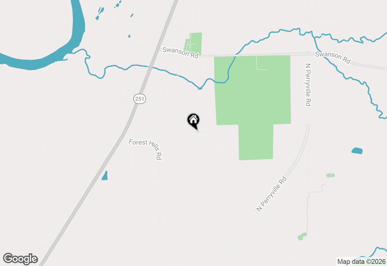Map of 5412 Cypress Lane, Machesney Park, IL 61115