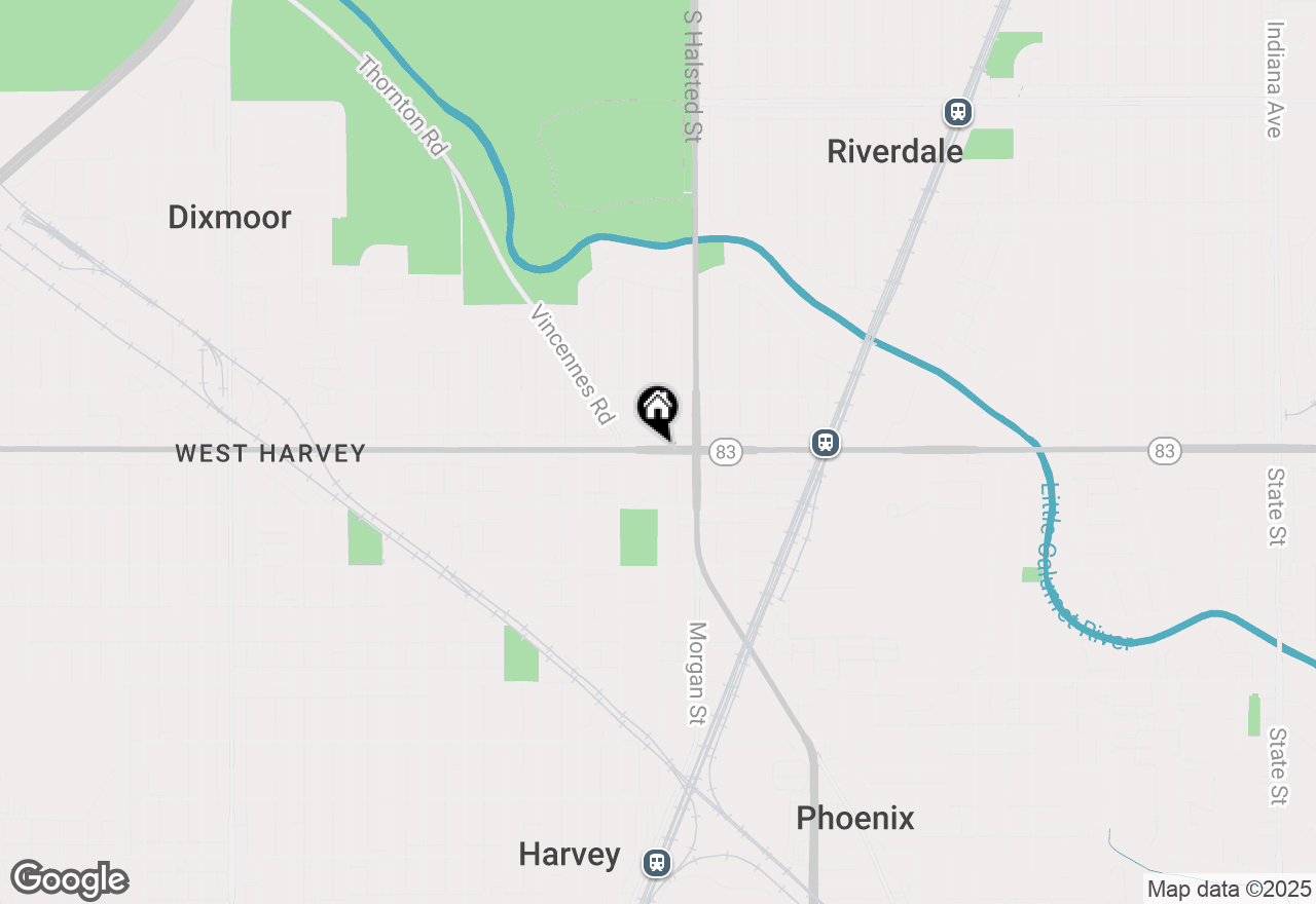 Map of 140 E 147th (sibley) Street, Harvey, IL 60426