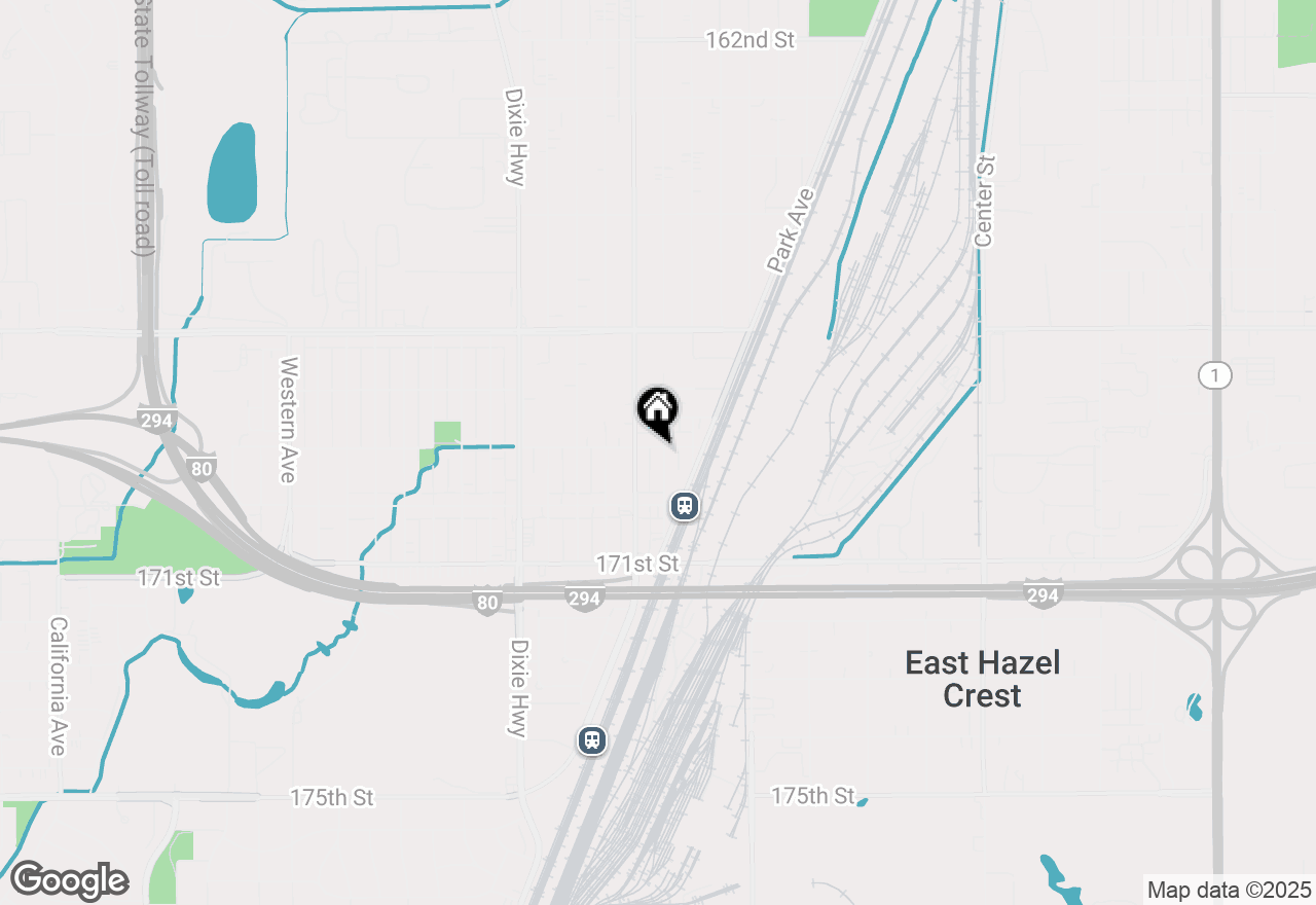 Map of 16902 Page Avenue, Hazel Crest, IL 60429