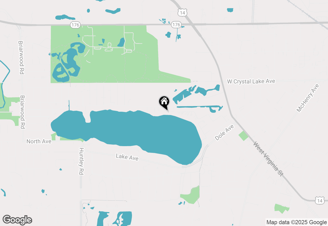 Map of 791 Oak Court, Crystal Lake, IL 60014