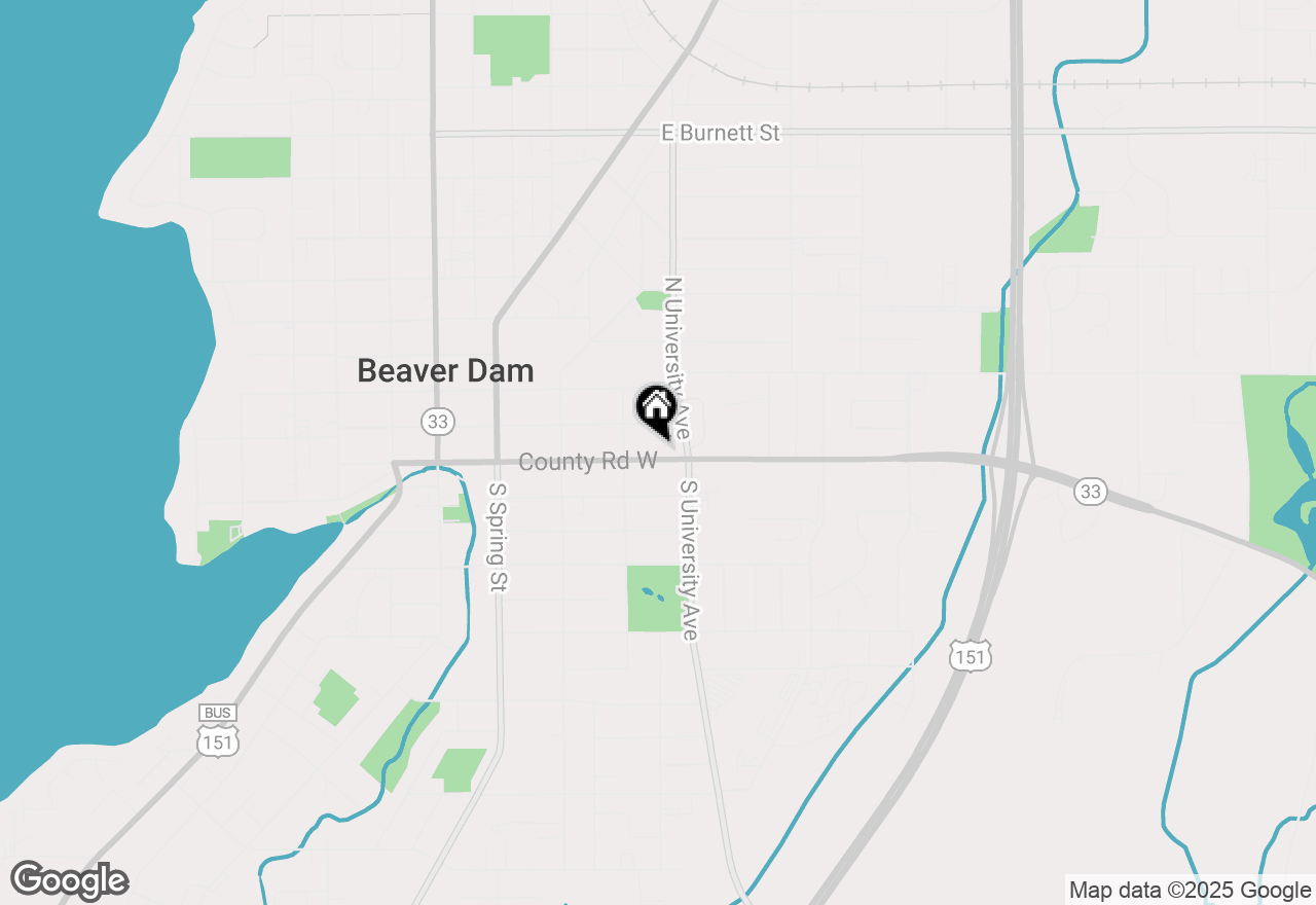 Map of 316 Park Avenue, Beaver Dam, WI 53916