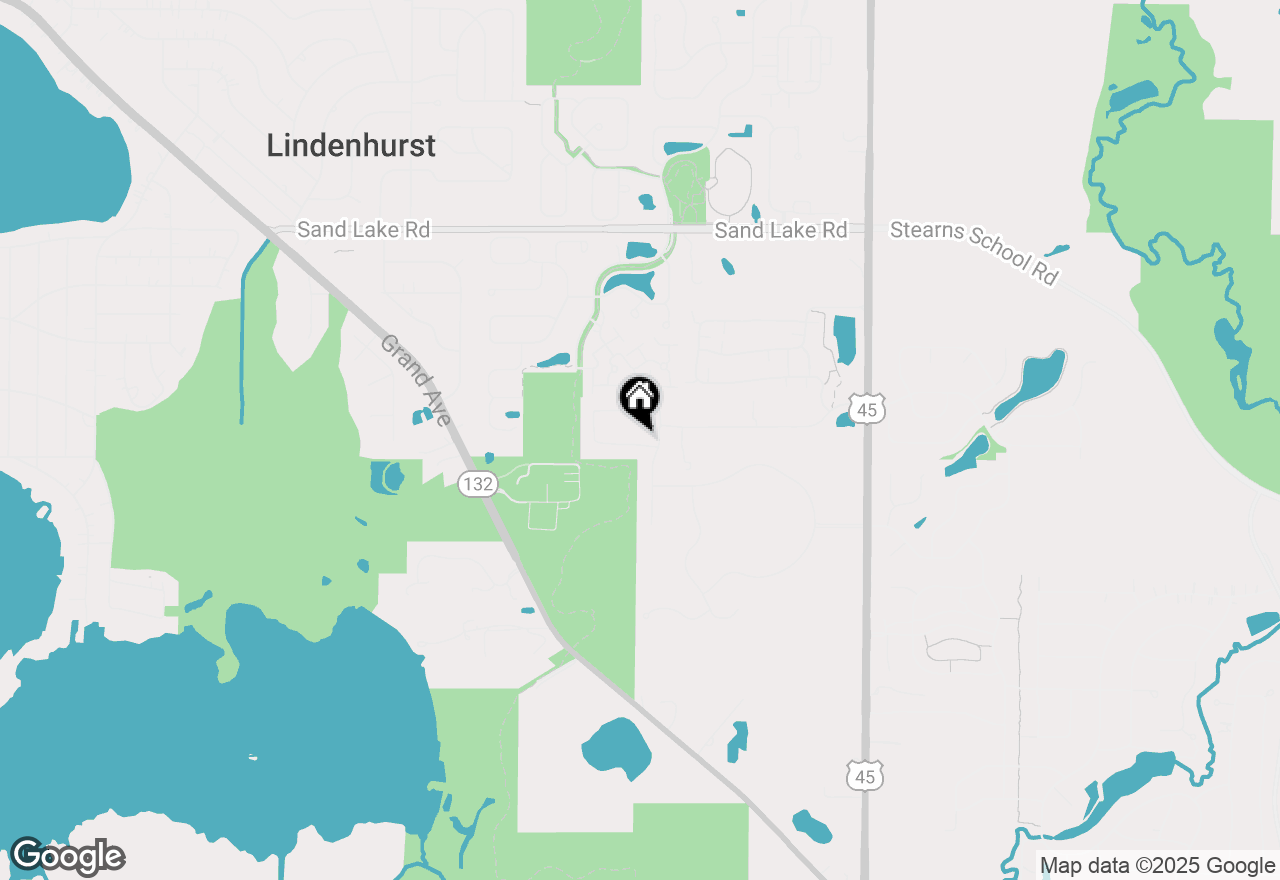Map of 2810 Spring Circle South, Lindenhurst, IL 60046
