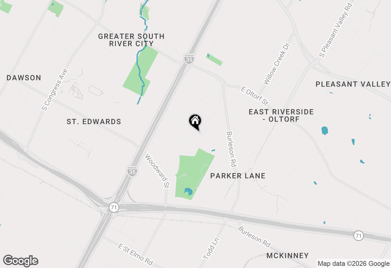 Map of 1925 Teagle Dr #234C, Austin, TX 78741