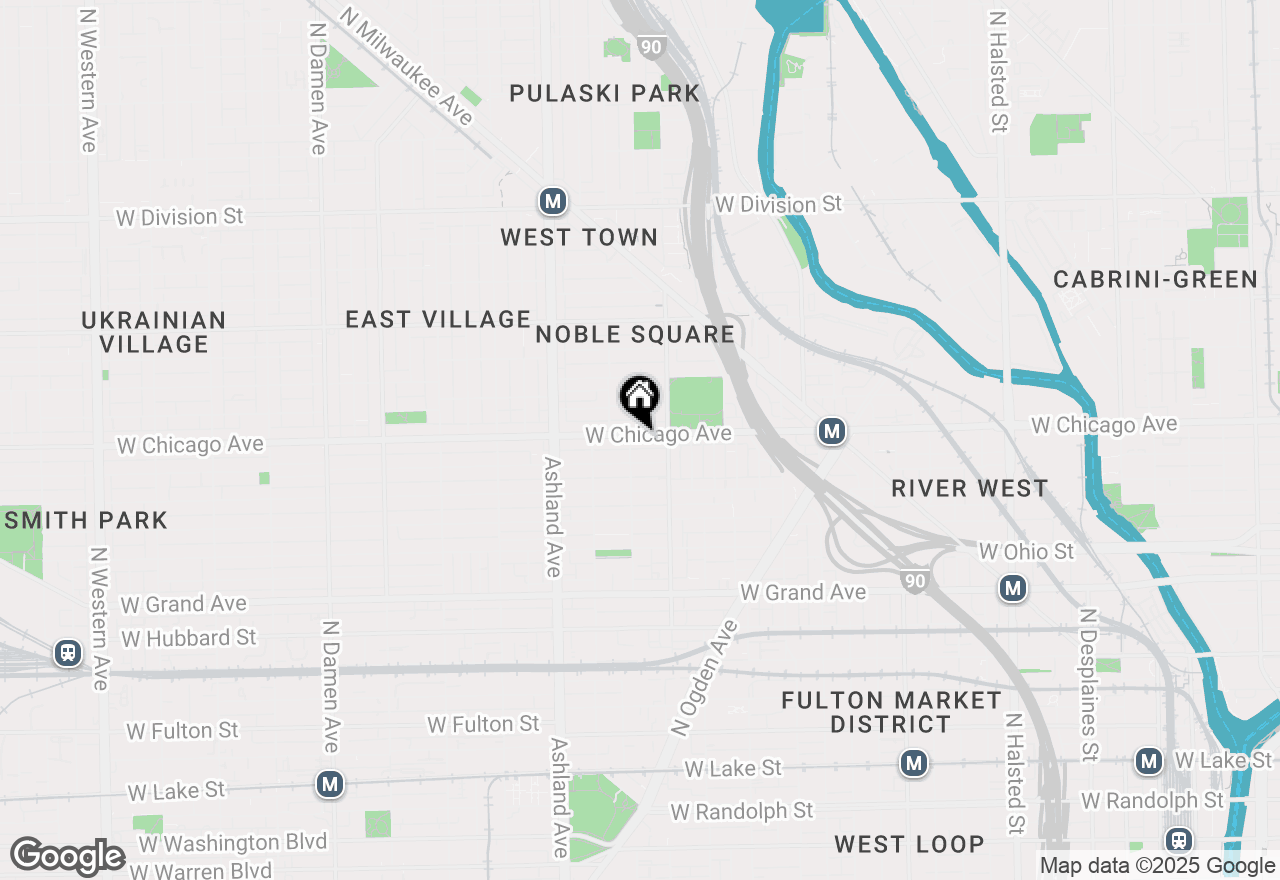 Map of 1429 W Chicago Avenue #3, Chicago, IL 60622